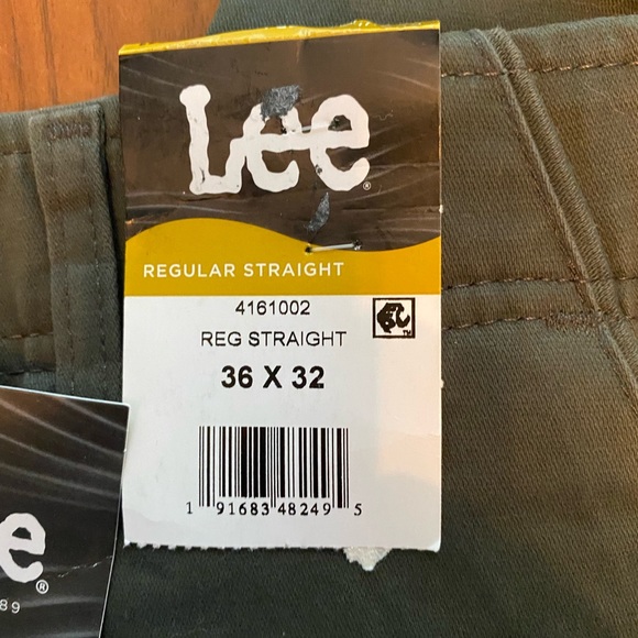 LEE Gray Regular Straight pants - Picture 2 of 9